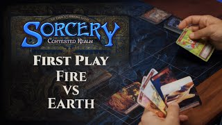 Introduction to Sorcery Contested Realm TCG: Fire vs. Earth