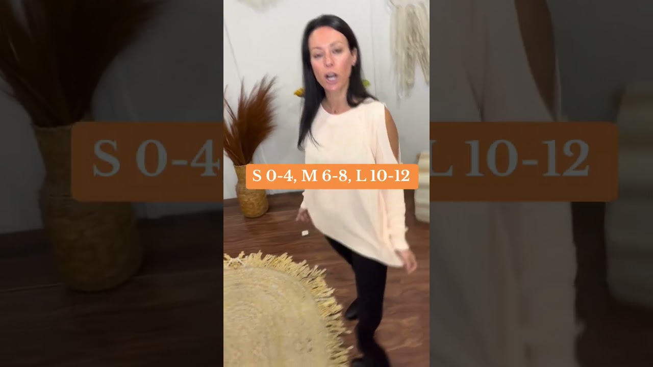 Showstopping Cold Shoulder Top 