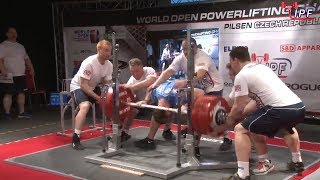 Dmytro Semenenko - 1090.5kg 1st Place 105kg - IPF World Open Powerlifting Championship 2017