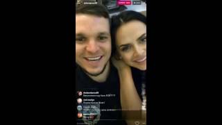 Антон Гусев и Виктория Романец в прямом эфире Instagram 01.02.2017 Антон Гусев и Виктория Романец в прямом эфире Instagram 01.02.2017