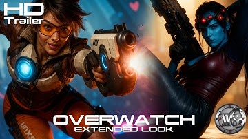 OVERWATCH | A I Extended Look | Sci fi Video Game adapt. 4K