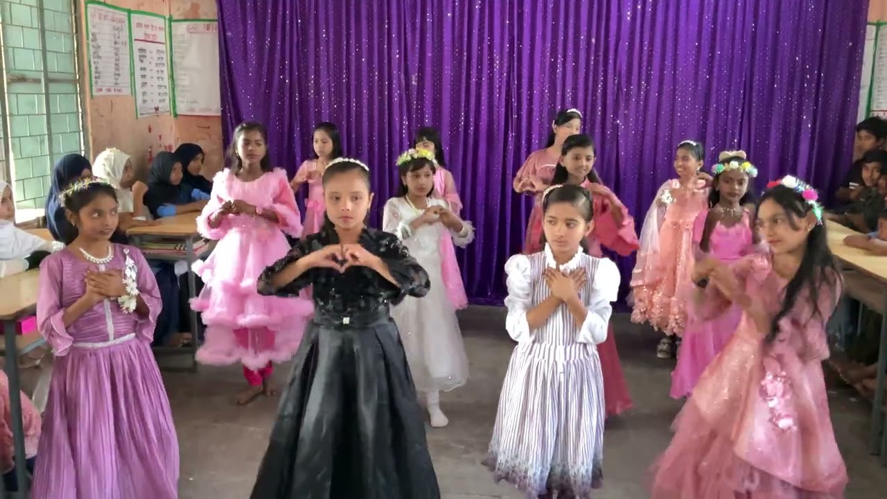 || M.A.K .AZAD URDU SCHOOL TELHARA ANNUAL FUNCTION ||WELL COME SONG||😍