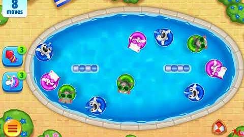 Talking Tom Pool Level 112 - Walkthrough