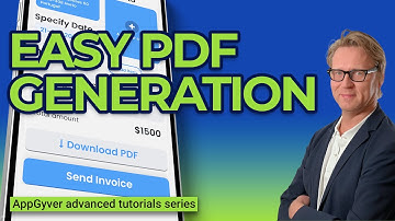 SAP Build Apps (aka AppGyver) tutorial - Learning how to generate DELICOUS PDF documents in your app