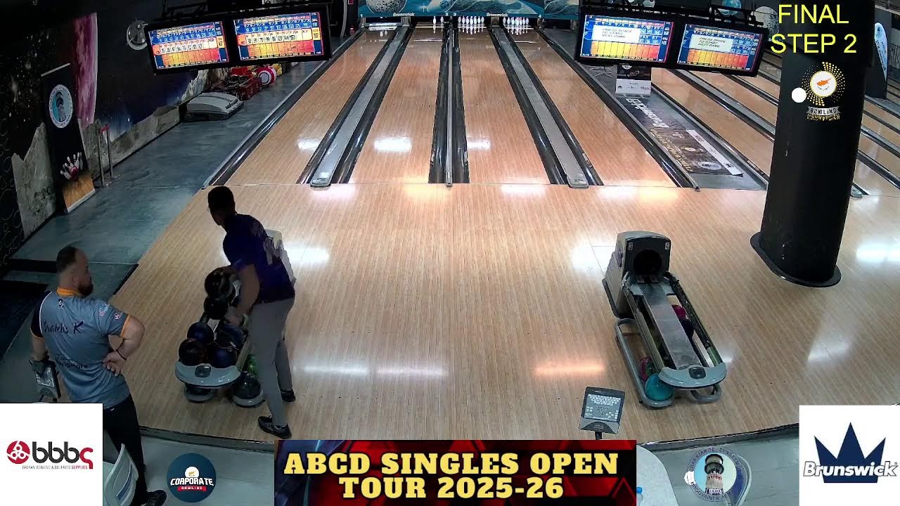 ABCD SINGLES OPEN 2025 - 2026 Final Step 2 / LANES 1-4