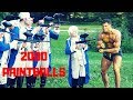 Grandma Shoots 2000 PAINTBALLS at Bodybuilder | Bodybuilder VS Crazy Paintball Gun Challenge Fail