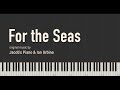 For the Seas \\ The Outlaw Ocean Music Project \\ Synthesia Piano Tutorial