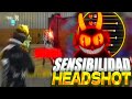 SENSIBILIDAD HEADSHOT PARA PEGAR TODO ROJO EN FREE FIRE "SIN DPI"🎯