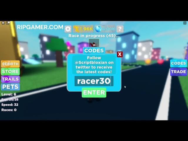 Roblox - Legends of Speed ​​Codes - Gemas e etapas grátis (novembro de  2023) - Listas Steam