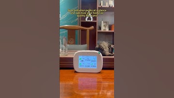 Air quality detector, measures PM2.5, formaldehyde, suitable for multiple scenarios!
