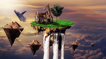 Floating Island Fantasy Photo Manipulation | Photoshop CC Tutorials