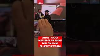Suriye Hurbaşkanı Ahmet Şara Mezun Olan Eşine Diplomasını Verdi Şara