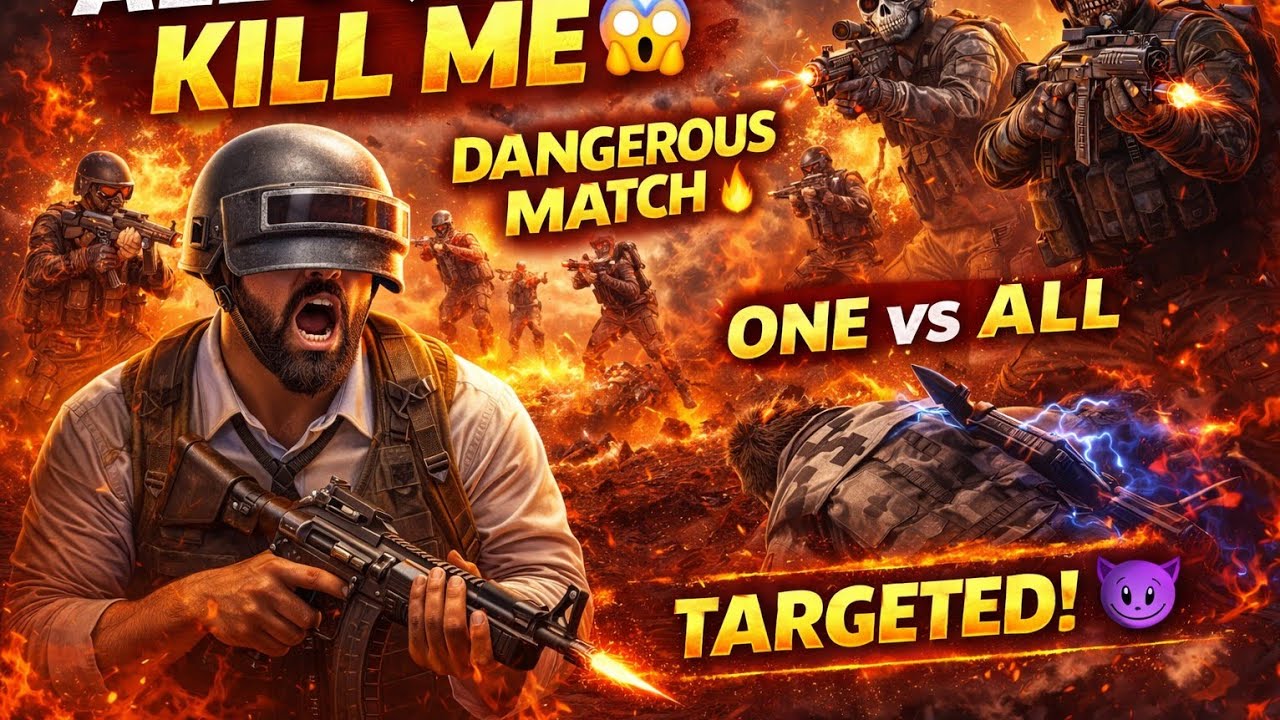 SURROUNDED BY ALL SQUADS 😱 | BGMI MOST DANGEROUS GAME