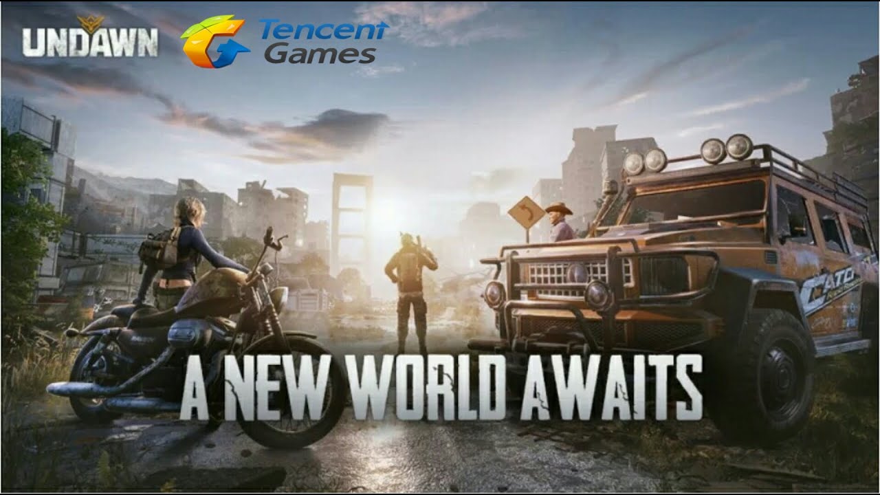 UNDAWN mobile official trailer. A new zombie survival game from tencent game.