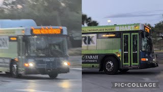 Hart bus #2141 on Route 15 arriving at Netpark Transfer Center 