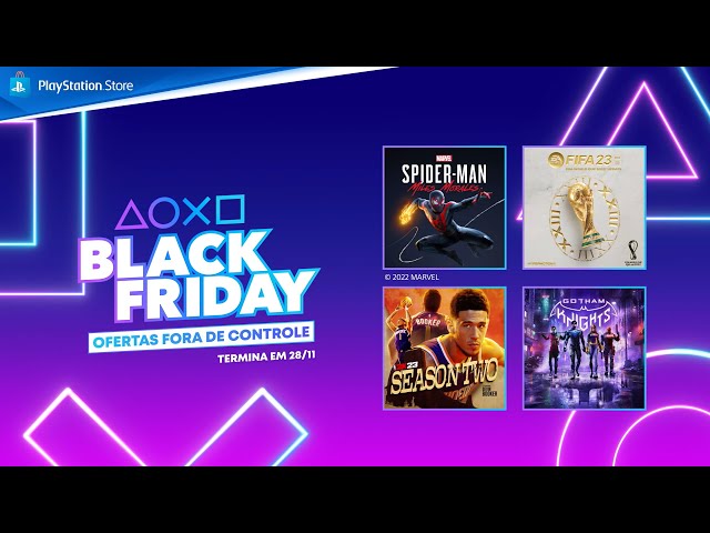 A Black Friday Já Começou Na PlayStation Store