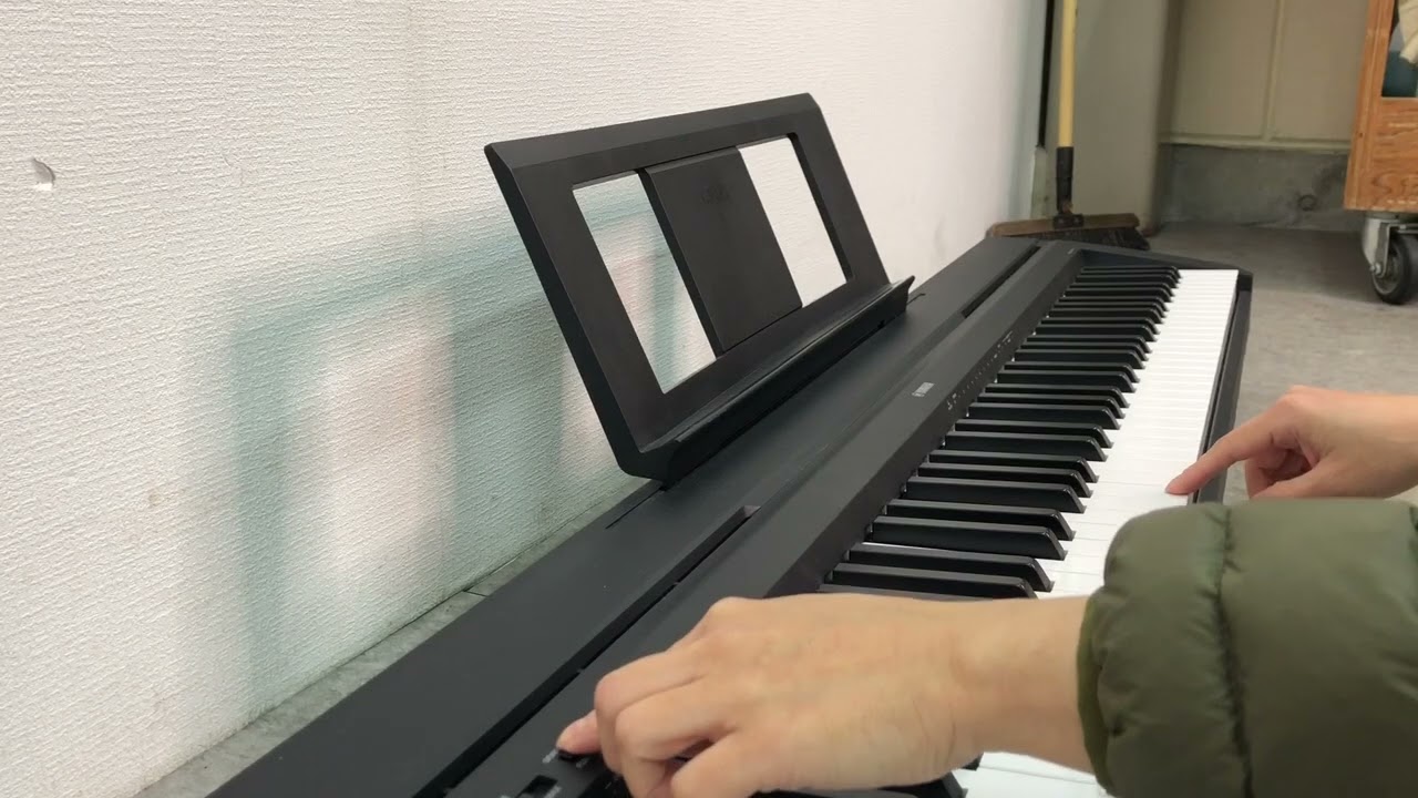 ☆YAMAHA デジタルピアノ キーボード 電子ピアノ 88鍵 P-45 2017年製