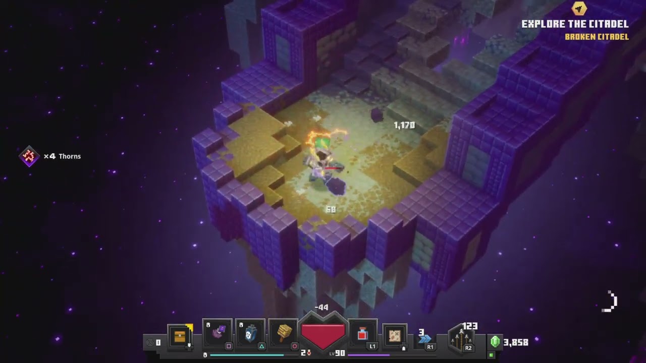 How to get pass Broken Citadel |Minecraft Dungeons|