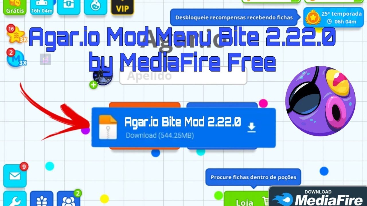 NEW BITE YT AGAR.IO MOBILE MOD MENU 2.24.1 ✓ (TUTORIAL) 