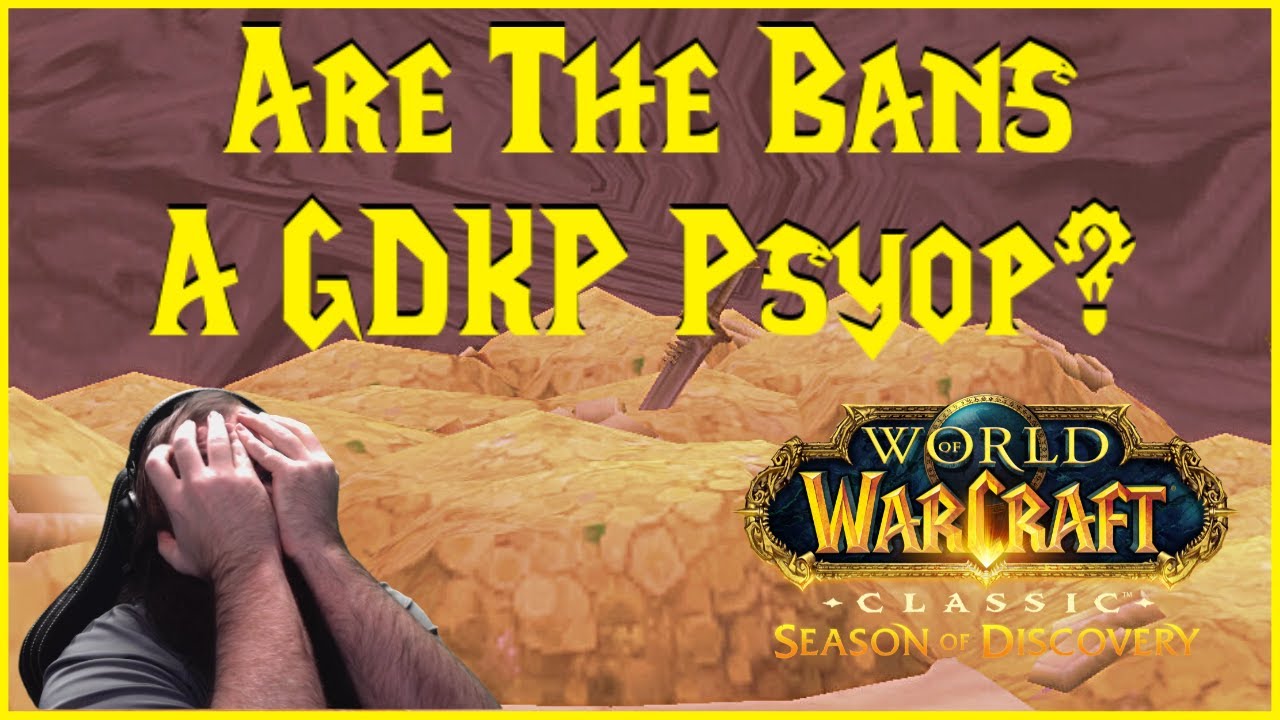 Season of Discovery: Are The Bans A GDKP Psyop?