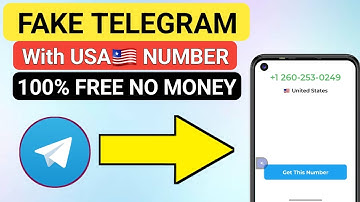 Fake Telegram Number Free 2024 || How to Create Fake Telegram Account With USA🇱🇷 Number