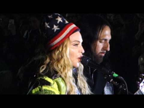 Madonna - Washington Square Park for Hillary Clinton Pt 1