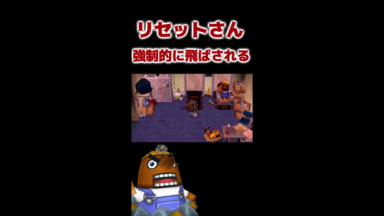 どうぶつの森でリセットさんが強制的に飛ばされる施設がやばすぎ