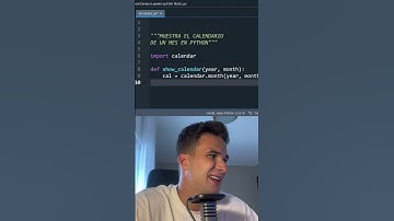 Crea el Calendario de un Mes en Python 📅🐍