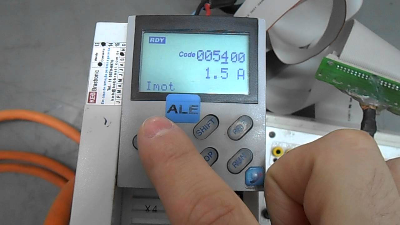 Lenze Resolver Connection Teste inversor Lenze com servo motor Lenze - YouTube