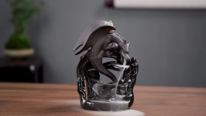 Dragon Backflow Incense Burner Review 2023  Handmade Waterfall Incense Holders