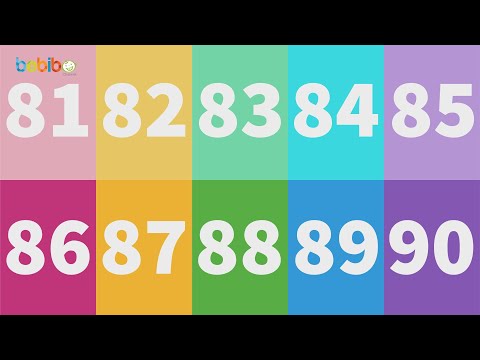 Video Vui học cùng Bé Bí Bo - Bé học đếm số từ 81 đến 90... - youtube