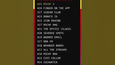 MSCHF THE OFFICE SLACK overview