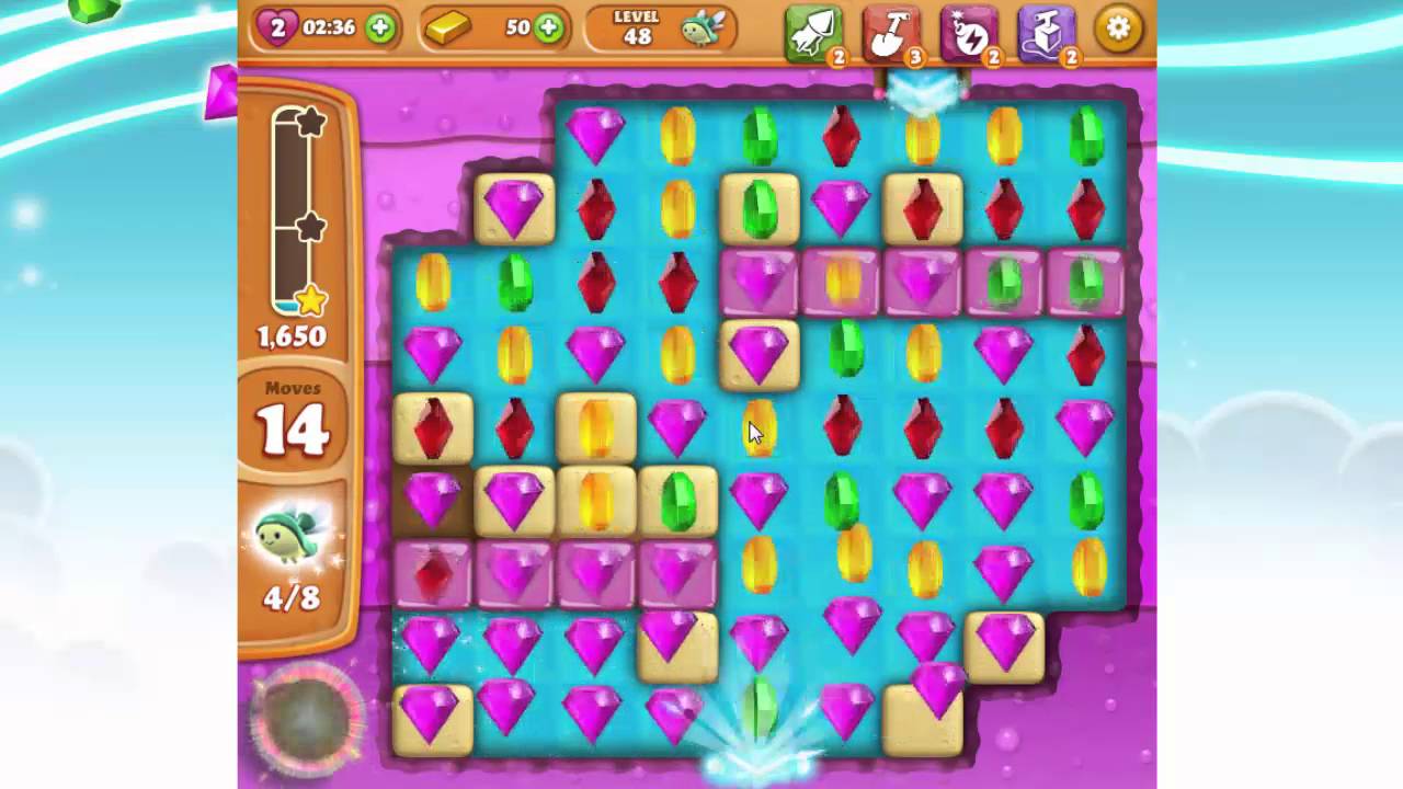 Diamond Digger Saga Gameplay Level 48