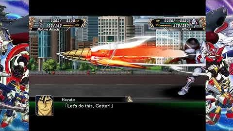 SRW V - Shin Getter 2 - All Attack #superrobotwars #TseNgPLAY