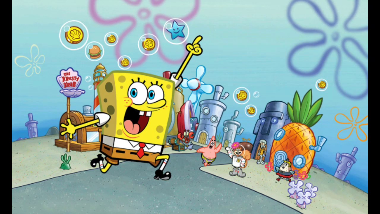 Game animasi  terbaik spongebob  YouTube