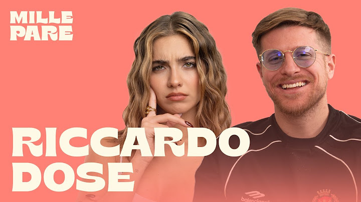Riccardo Dose: diventare grandi