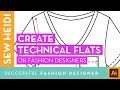 How to Create Technical Flat Sketches in Illustrator How to Create Technical Flat Sketches in Illustrator