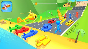 SHAPE SHIFTING Games Mobile Walkthrough (iOS,Android) Gameplay Levels 1239