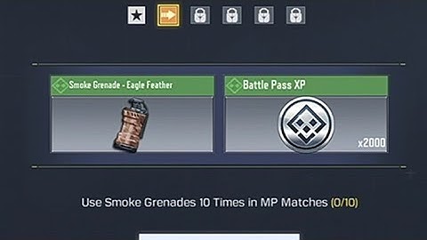 Use smoke grenades 10 times in mp matches in cod mobile