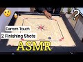 ASMR Carrom Touch 2 Finishing Shots 🔥 #asmr #carromboard