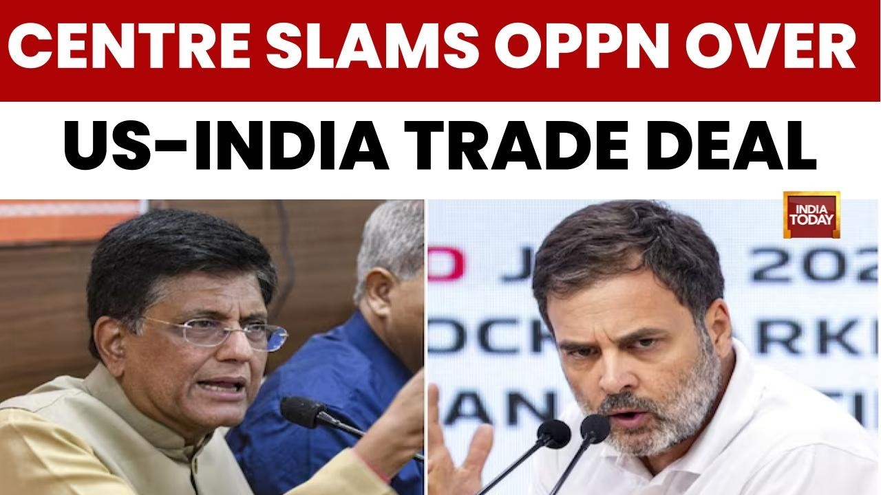 Govt Vs Opposition | Government Slams Opposition Over US-India Trade Deal Claims and Textile Tariffs