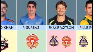 Cricketer's played in multiple teams in PSL |2024