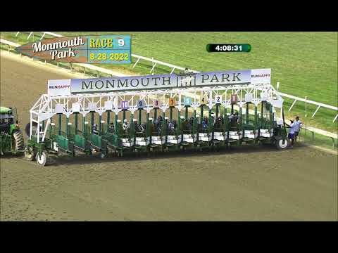 video thumbnail for MONMOUTH PARK 08-28-22 RACE 9 – CHARLES HESSE III HANDICAP