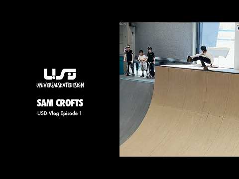 Is This Europe’s BEST New Skatepark?! - USD Vlog (Episode 1) - Sam Crofts