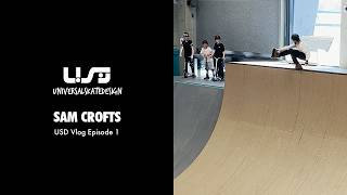 Is This Europe’s BEST New Skatepark?! - USD Vlog (Episode 1) - Sam Crofts