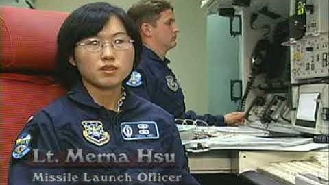 Air Force Space Command ICBM Promo Video featuring 1Lt Merna Hsu