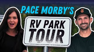 TOURING PACE MORBY'S MULTIMILLION DOLLAR RV PARK! (REAL FOOTAGE)