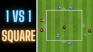 1 vs 1 Square | Mastering The 1 vs 1 | Football/Soccer