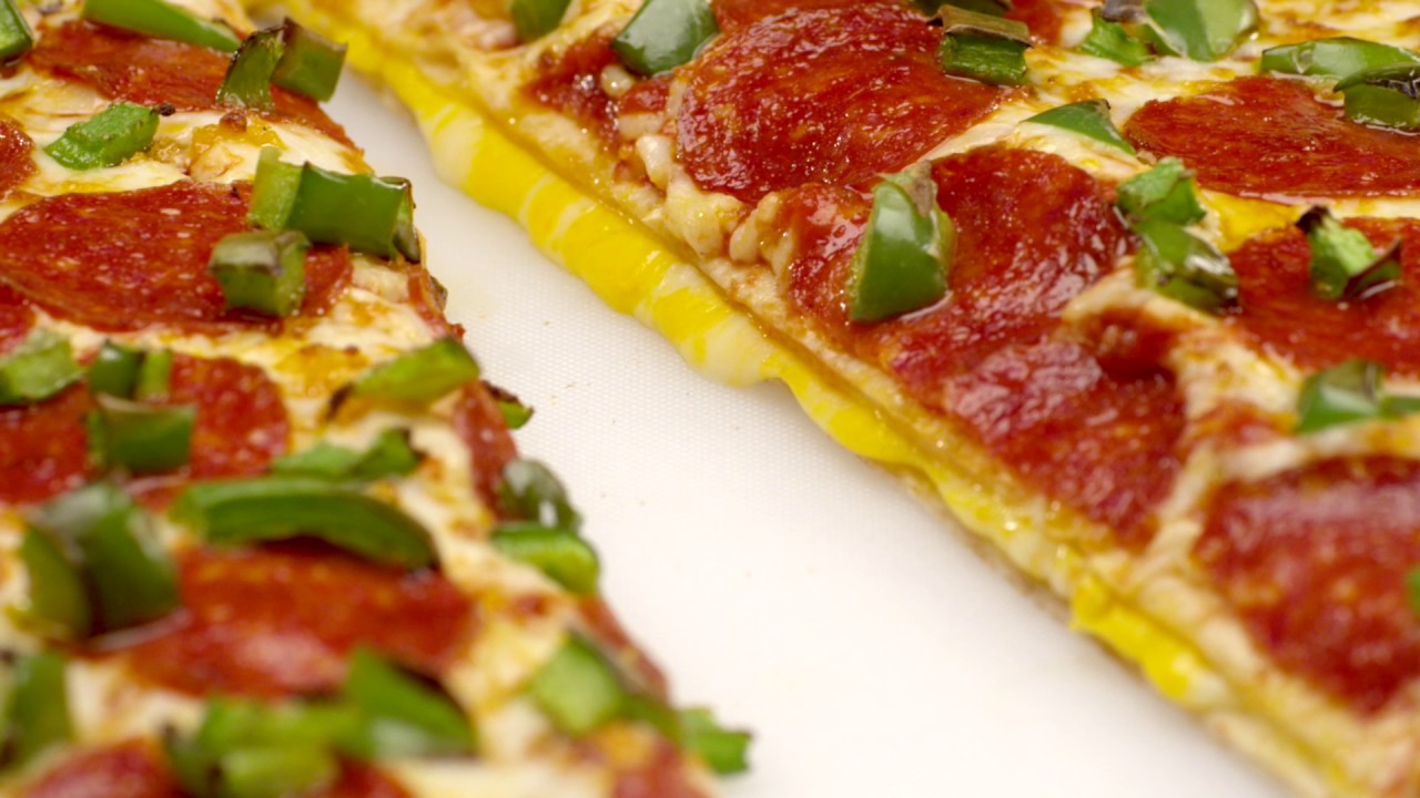 MrJims.Pizza Ultimate Double Cheese Crust YouTube