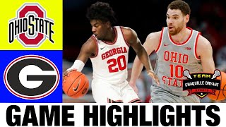 Ohio State vs Georgia Highlights | 2024 NCAA Men's Basketball Championship - Quarterfinal